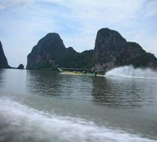 Auf dem Weg zu James Bond Island