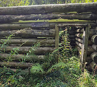Alte Hütte steht schon lange so da