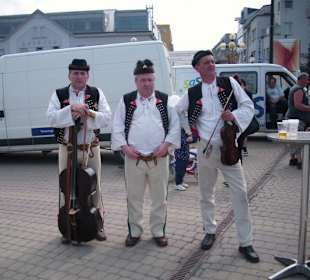 Musiker in der Landestracht