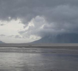 Blick aufs Meer vorm Bako 