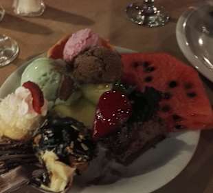 Nachspeise im Hotel