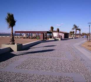 neugestaltete Promenade bei Side/Kumköy