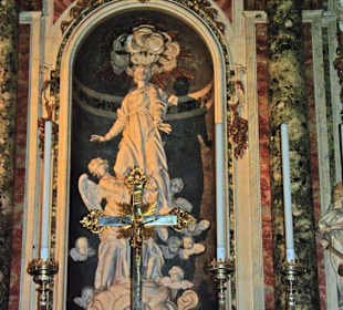 Seitenaltar Nahaufnahme