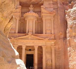 Blick auf die Schatzkammer