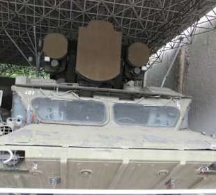 Im Freigelände des Militärmuseums Lesany