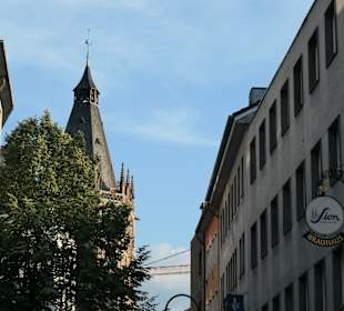 Beim Brauhaus Sion in der Kölner Altstadt