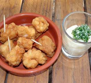 Tapas-Variationen im "La Paëlla de la Mer"