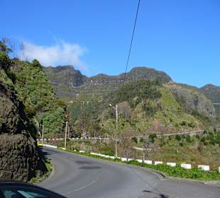 Auffahrt zum Encumeada-Pass, von Süden her