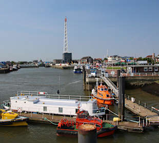 Reger Betrieb im Hafen