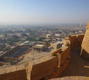 Blick vom Fort über die Stadt