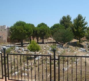 Auf dem Burggelände