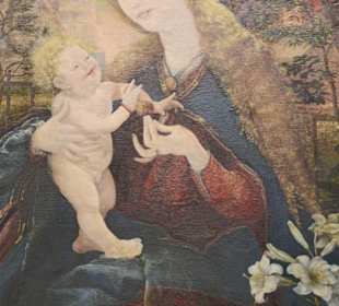 Impressionen aus dem Bild "Stuppacher Madonna"