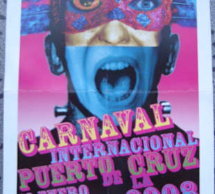 Werbeplakat für den Karneval