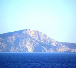 Santorin selbst im Bild Landschaft, Stadt