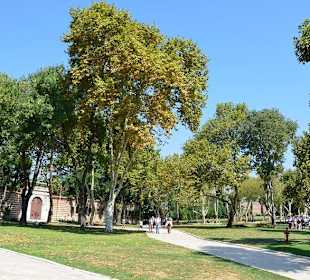 Pałac Topkapi - ogrody