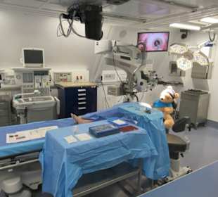 Fliegende Augenklinik Orbis zu Besuch