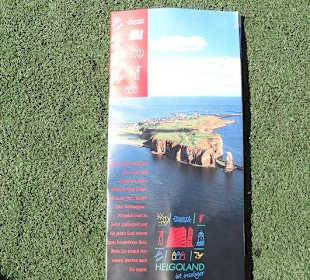 Broschüre von Helgoland