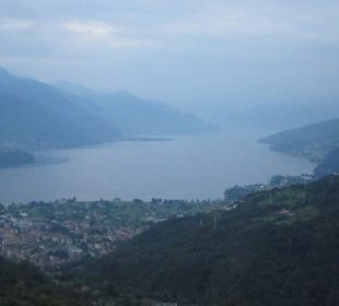 Peglio Blick zum See