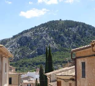 Ausblick beim Aufstieg zum Kalvarienberg