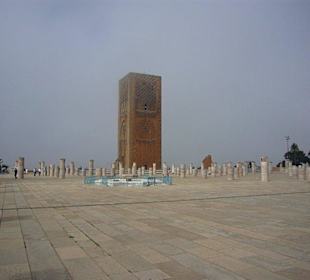 Tour Hassan, das Wahrzeichen Rabats