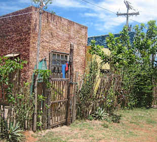 Huis richting de rivier