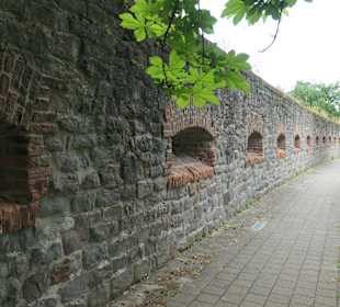 Teil der ehemaligen Befestigung von Magdeburg