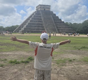 Chichen Itza früh am Morgen 