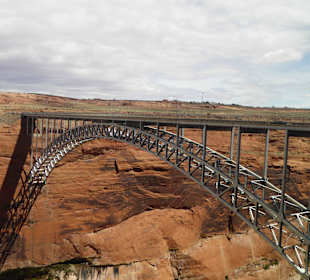 Brücke am Glen Canyon Dam