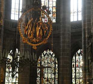 Die sehenswerte Lorenzkirche in Nürnberg