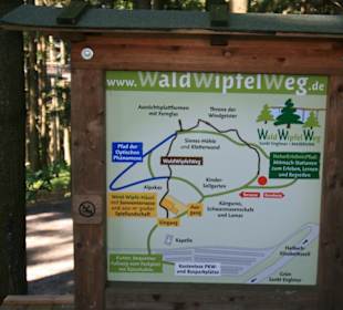 Wald Wipfel Weg mit Erlebnispfad in Sankt Englmar