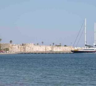 Im Hafen von Kos Stadt