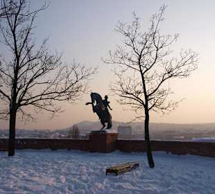 Denkmal auf dem Burgberg