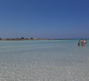 Der Strand von Elafonissi