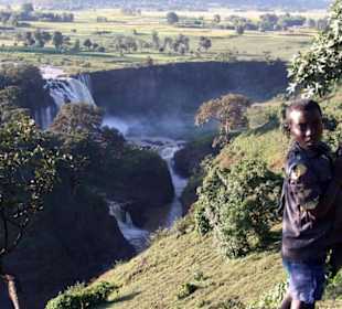 Wodospad Nilu Błękitnego Tissisat