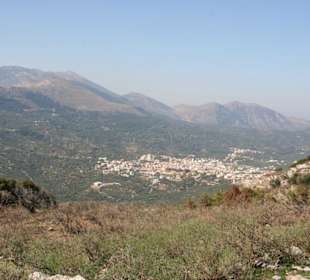 Das antike Driros - auf dem Gipfel