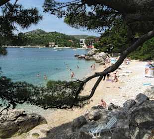 Strand in Srebreno