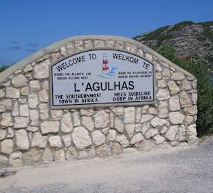"Eingang" zum Naturpark Kap Agulhas