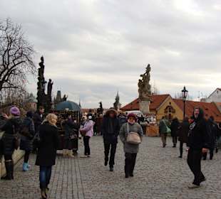 Auf der Karlsbrücke