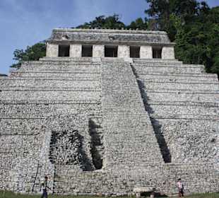 Große Maya-Pyramide in Palenque