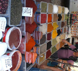 Gewürze auf dem Markt von Antalya