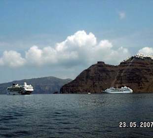 Auch Kreuzfahrtschiffe sind unterwegs