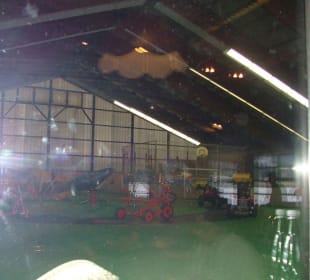 Blick in die Indoor-Kinderspielhalle
