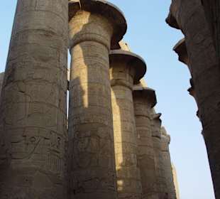 Karnak Tempel Säulenhalle