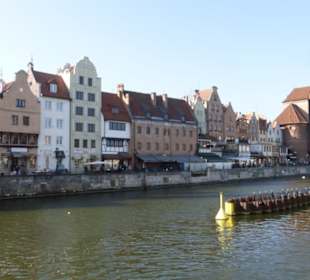 An der Motława / Mottlau in Gdańsk / Danzig