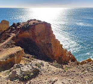 Ausblick Carvoeiro Boardwalk