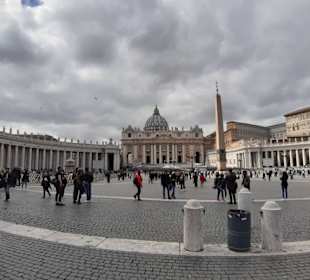 Es hat sich geleert nach der Messe