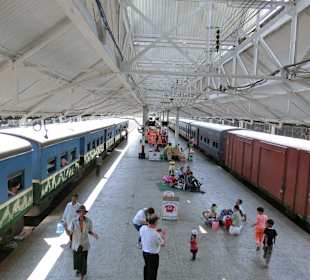 Ankunft in Yangon