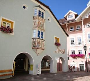 Typische Südtiroler Stadthäuser