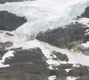 Seitengletscher des Athabasca