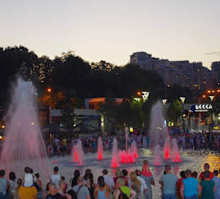 Аркадия, светомузыкальный фонтан